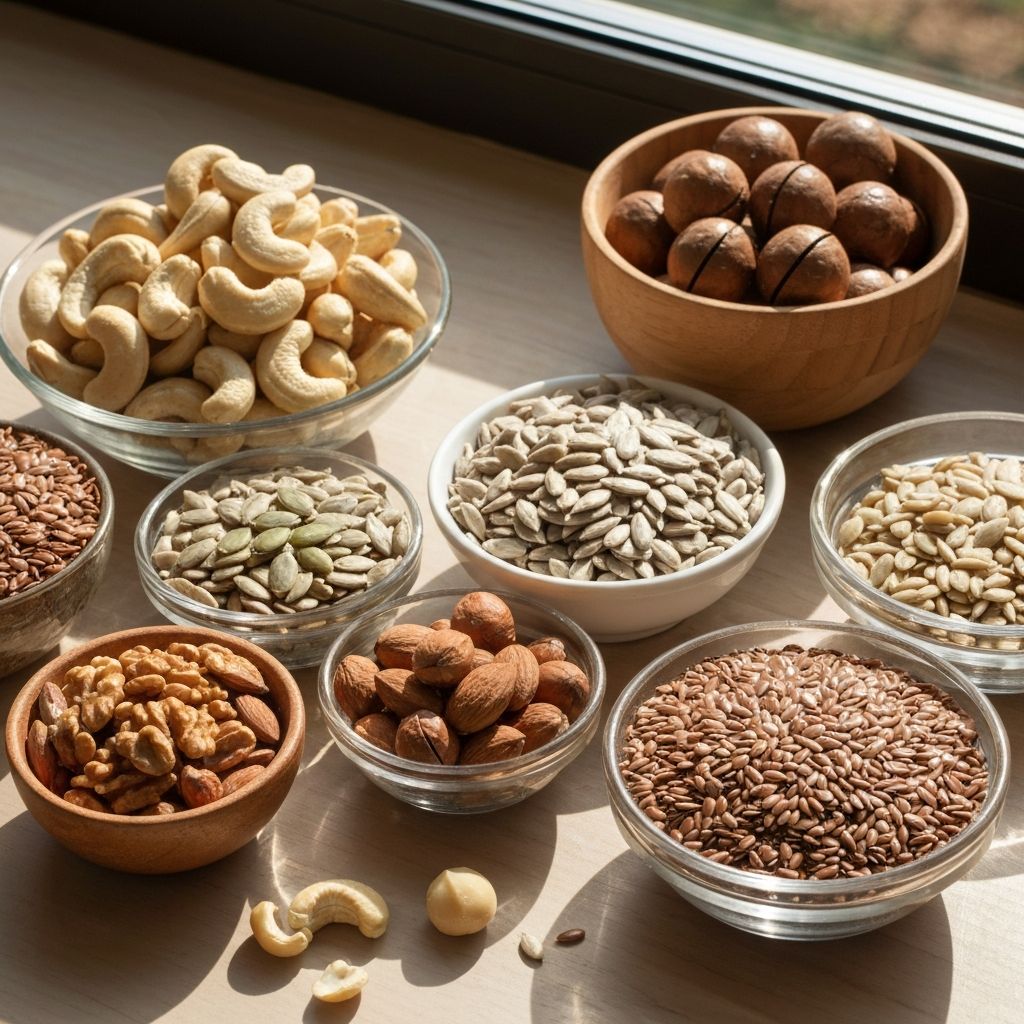 Nüsse und Samen